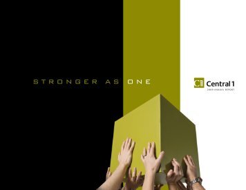 2009 Annual Report - Central 1 Credit Union