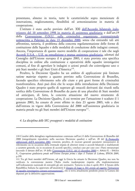 DIRITTO PENALE SOSTANZIALE E PROCESSUALE DELL'UNIONE ...