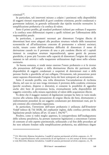 DIRITTO PENALE SOSTANZIALE E PROCESSUALE DELL'UNIONE ...