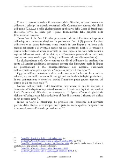 DIRITTO PENALE SOSTANZIALE E PROCESSUALE DELL'UNIONE ...