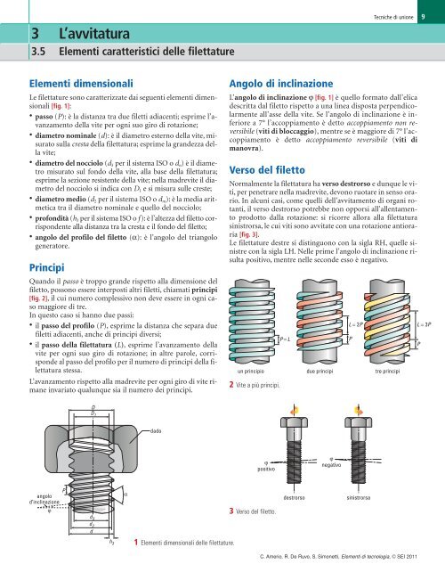 Tecniche di unione - Sei