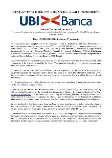 Soci ubi banca hot sale