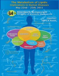 The Metabolism of Lipids: Implications in Human Diseases