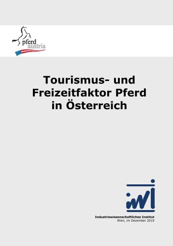 Tourismus- und Freizeitfaktor Pferd in Österreich - Produkte auf www ...