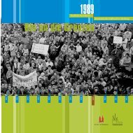 Flyer zum 20. Jahrestag der friedlichen Revolution (PDF