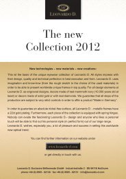 Collection 2008/I english - Leonardo D.