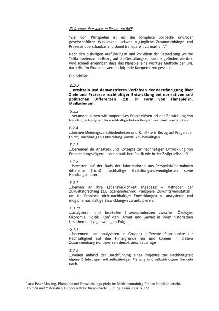 AG Qualitätsstandards - Transfer 21