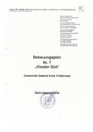 Bebauungsplan Nr.7 