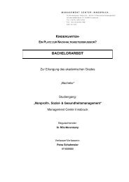 BACHELORARBEIT - Umweltbildung NÖ