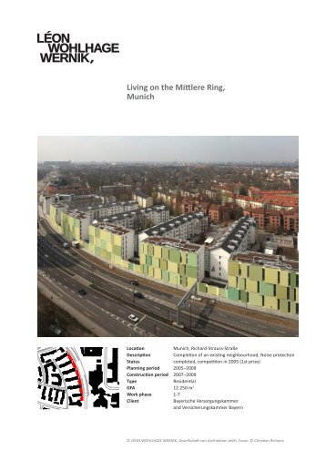 Living on the Mittlere Ring, Munich - Léon Wohlhage Wernik