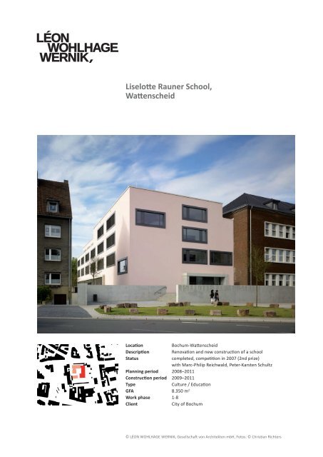 Liselotte Rauner School, Wattenscheid - Léon Wohlhage Wernik