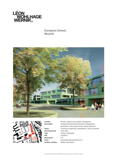 European School, Munich - Léon Wohlhage Wernik