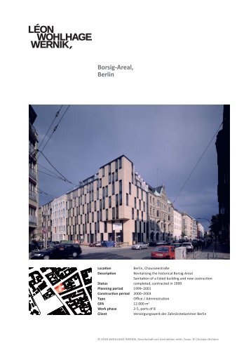 Borsig-Areal, Berlin - Léon Wohlhage Wernik