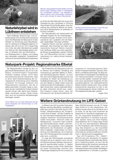 Ausgabe 2003 - Biosphärenreservat Flusslandschaft Elbe ...