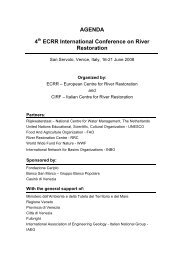 Agenda - European Centre for River Restoration