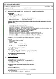 EG-Sicherheitsdatenblatt HZO Farbenzinkstaub - Recylex