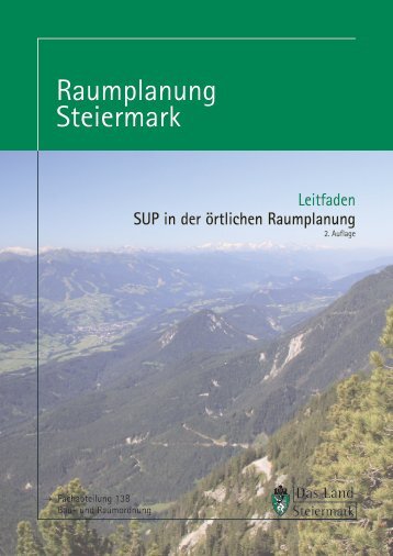 SUP-Leitfaden 2. Auflage (pdf) 5 MB - Raumplanung Steiermark