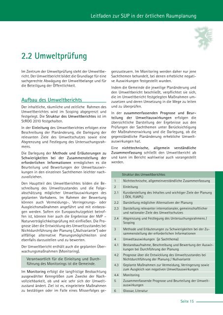 SUP-Leitfaden 2. Auflage (pdf) 5 MB - Raumplanung Steiermark