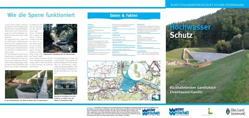Hochwasser Schutz - Wasserwirtschaft Steiermark