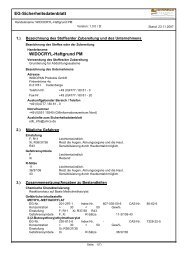 EG-Sicherheitsdatenblatt WIDOCRYL-Haftgrund PM