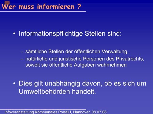 Die Umsetzung der EU-Umweltinformationsrichtlinie in Niedersachsen