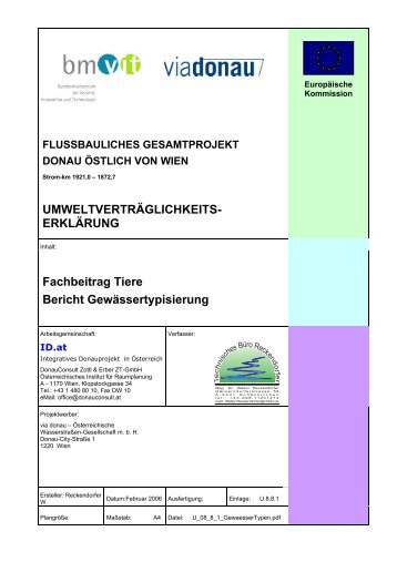 Bericht Gewässertypisierung (PDF 531 KB)