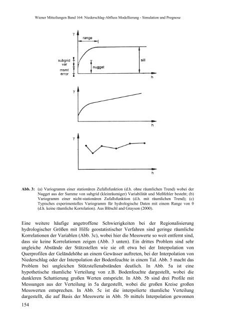 METHODEN DER HYDROLOGISCHEN REGIONALISIERUNG IM ...