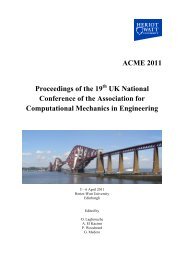 ACME 2011 Proceedings of the 19 UK National Conference of the ...