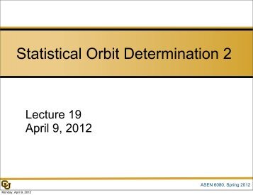 Lecture 19 - UKF[pdf] - CCAR