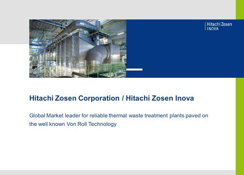 Hitachi Zosen Inova AG, Zurich