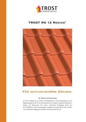 TROST RG 12 Regius - leydecker