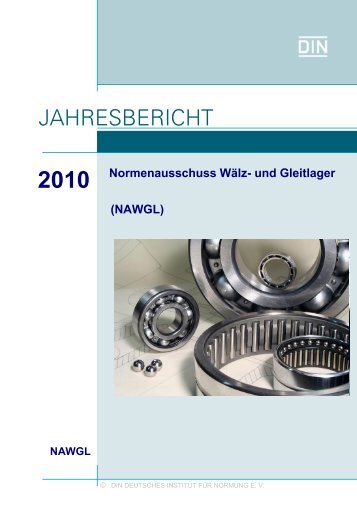 3 Darstellung des NA Wälz- und Gleitlager (NAWGL) - NASG - DIN ...