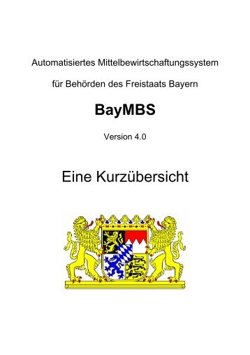 BayMBS - Landesamt für Finanzen -  Bayern