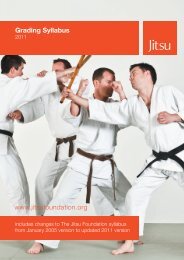 Grading Syllabus www.jitsufoundation.org - The Jitsu Foundation
