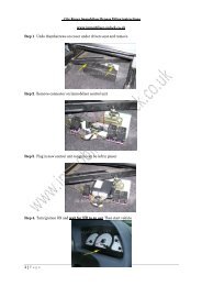 1 | Page City Rover Immobiliser Bypass fitting instructions www ...