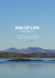 End of Life: The Facts - Marie Curie Cancer Care