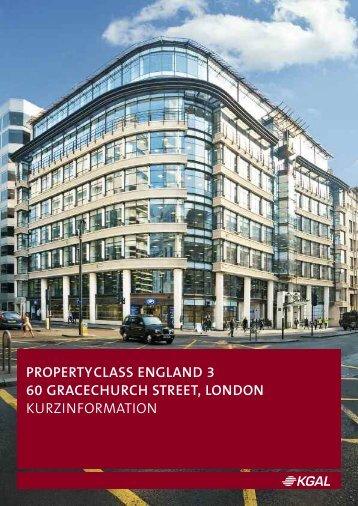 propertyclass england 3 60 gracechurch street ... - Bonnfinanz AG