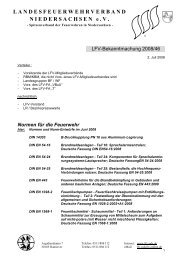 Normen und Norm - Landesfeuerwehrverband Niedersachsen
