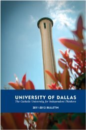 Source - University of Dallas