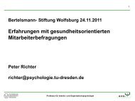 Vortrag Prof. Peter Richter