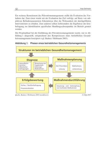 Diese Publikation ist als Download erhältlich - Institut Arbeit und ...