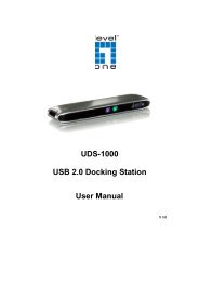 UDS-1000 USB 2.0 Docking Station User Manual