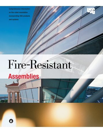 Fire-Resistant Assemblies - USG Corporation