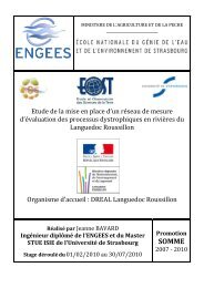 Rapport de stage - DREAL Languedoc-Roussillon