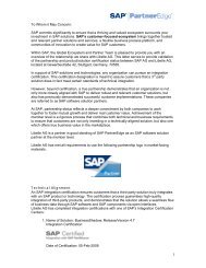 SAP Reference Letter - Libelle