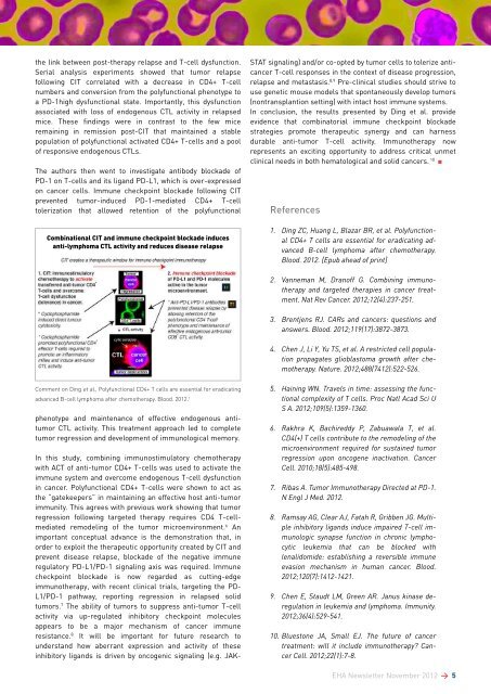 Newsletter May 2012 - European Hematology Association