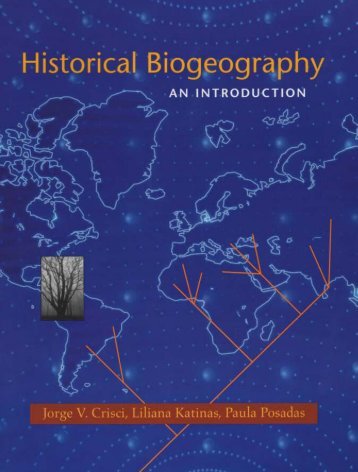 Historical Biogeography: An Introduction