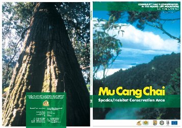 Mu Cang Chai Species/Habitat Conservation Area - Hoang Lien ...