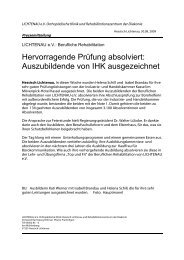 Hervorragende Prüfung absolviert: Auszubildende ... - Lichtenau e.V.