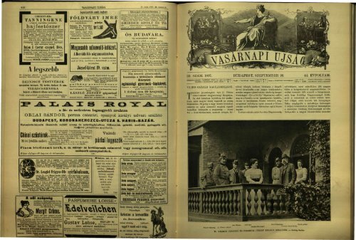 Vasárnapi Ujság - 44. évfolyam, 39. szám, 1897. szeptember 26. - EPA
